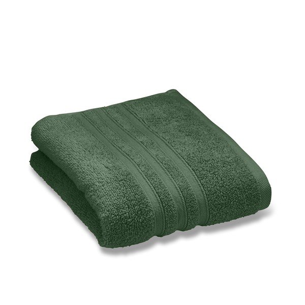 Tmavozelená froté bavlnená osuška 90x140 cm Zero Twist – Catherine Lansfield