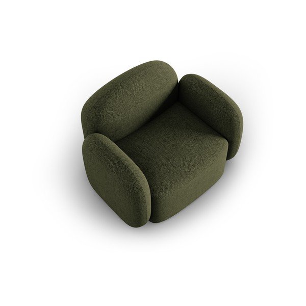 Zelené kreslo Blair – Micadoni Home-image-3