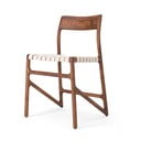 Hnedá/krémovobiela jedálenská stolička Fawn – Gazzda