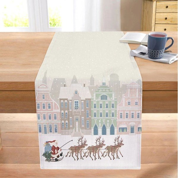 Behúň na stôl s vianočným motívom 45x140 cm Merry Christmas – Mila Home