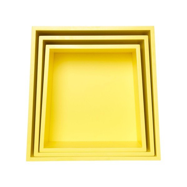 Sada 3 nástenných políc Furniteam Design-image-4