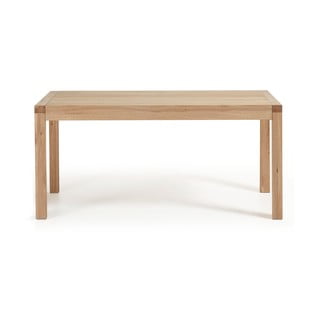 Dubový rozkladací jedálenský stôl Kave Home Vivy, 180 x 90 cm