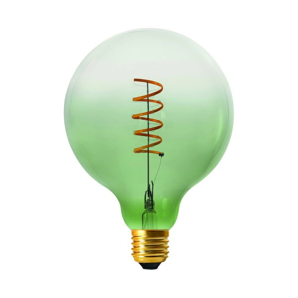 Zeleno-transparentná žiarovka Homemania Coriandoli