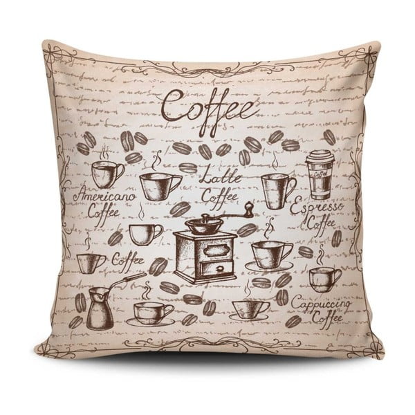 Vankúš s prímesou bavlny Cushion Love Persio, 45 × 45 cm