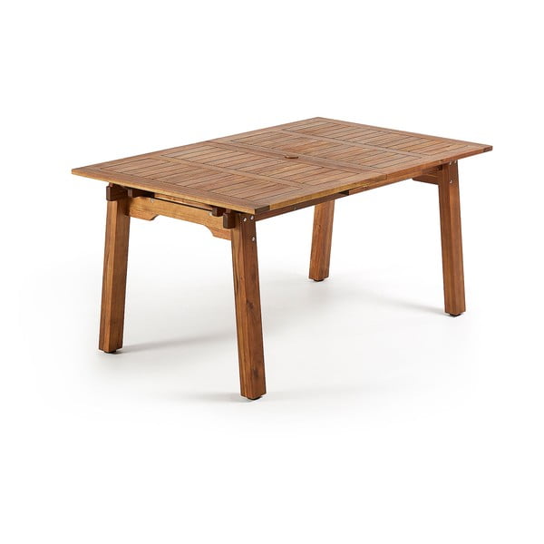 Rozkladací stôl z akáciového dreva La Forma Hemming, 160 x 100 cm