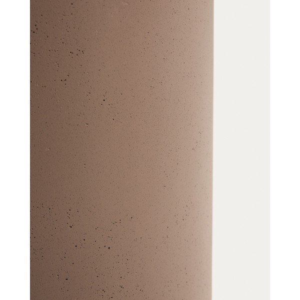 Betónový obal na kvetináč ø 42 cm Aiguablava – Kave Home-image-4