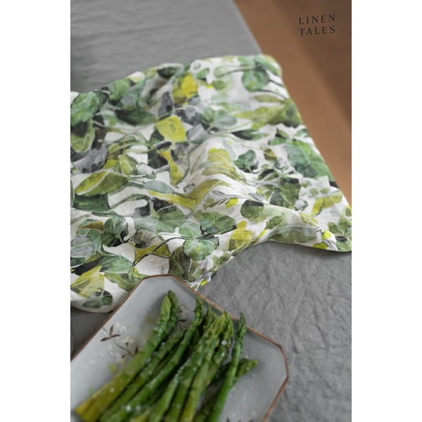 Ľanový behúň na stôl 40x200 cm Lotus – Linen Tales-image-1