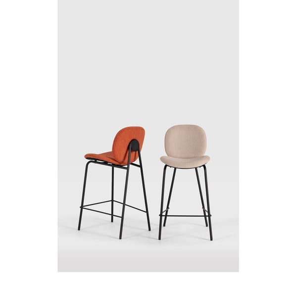 Béžové barové stoličky v súprave 2 ks (výška sedadla 65 cm) Cori – Marckeric-image-1