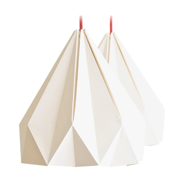 Origamica luster Spring Light For Two Vanilla Beige