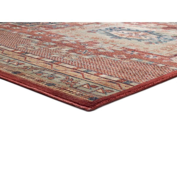 Červený koberec z viskózy Universal Ornament, 120 x 170 cm-image-2