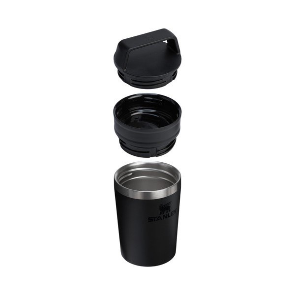 Čierny termo hrnček z nehrdzavejúcej ocele 230 ml Café-To-Go Travel Mug Black 2.0 – Stanley-image-1