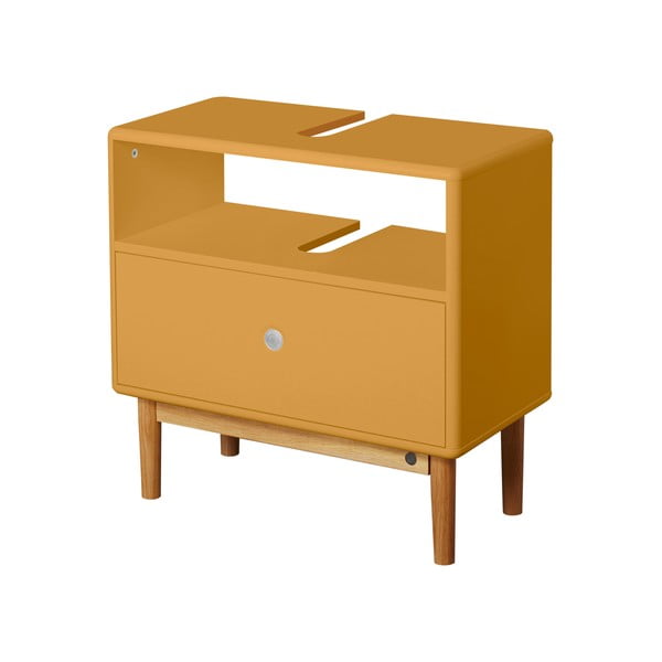 V horčicovej farbe skrinka pod umývadlo 66x45 cm Color Bath – Tom Tailor-image-4