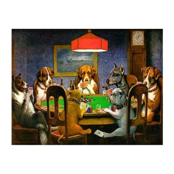 Nástenná reprodukcia na plátne Cassius Marcellus Coolidge, 40 × 30 cm