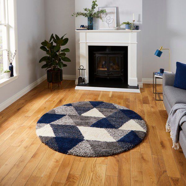 Koberec Think Rugs Royal Nomadic Trinagle, ø 160 cm-image-1
