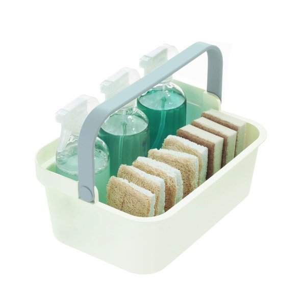 Biely úložný košík iDesign Eco Tote-image-1