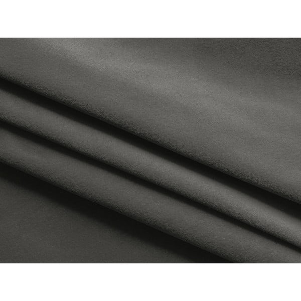 Tmavosivá zamatová podnožka Kapua – Makamii-image-3