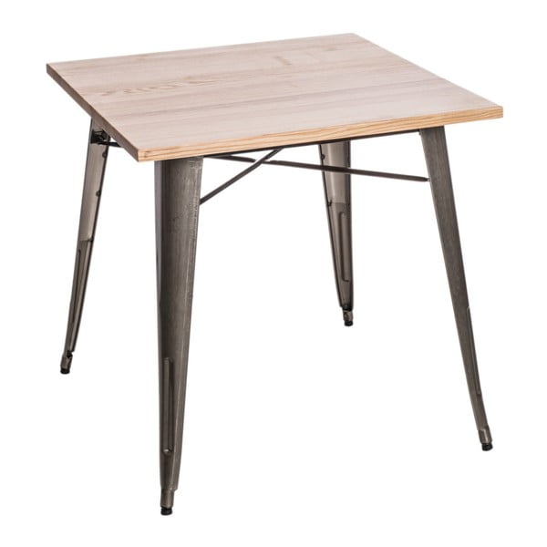 Kovový jedálenský stôl D2 Paris Ash Wood
