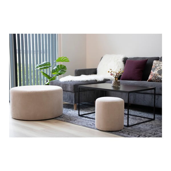 Čierny konferenčný stolík House Nordic Vita, 90 x 60 cm-image-3