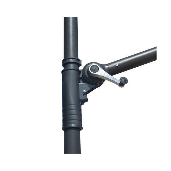 Tmavosivý slnečník ø 300 cm Roja - Rojaplast-image-3