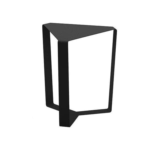 Čierny odkladací stolík MEME Design Finity, výška 40 cm