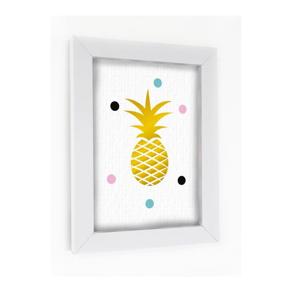 Obraz v ráme Pineapple
