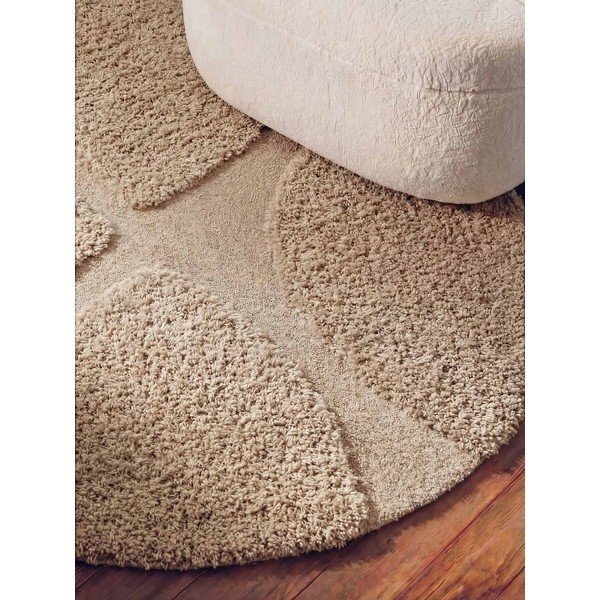 Béžový ručne tkaný okrúhly koberec ø 160 cm Lambeth Jasper – Ted Baker-image-3