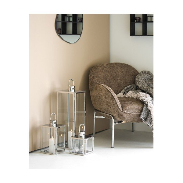 Sklenený lampáš 3 ks (výška  60 cm) Pota – House Nordic-image-1