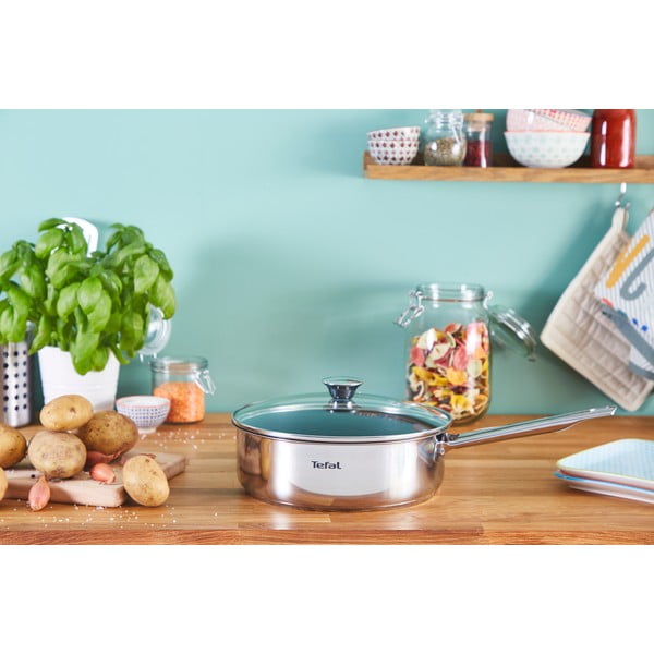 Antikoro panvica s pokrievkou ø 24 cm Cook Eat - Tefal-image-1