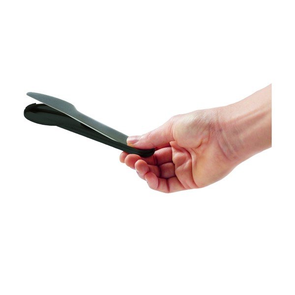 Čierne/v striebornej farbe antikoro cestovné príbory v súprave 3 ks To Go – Lékué-image-3