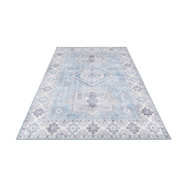 Svetlomodrý koberec Nouristan Gratia, 160 x 230 cm-image-3