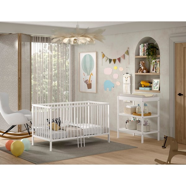 Súprava detského nábytku z bukového dreva 2 ks Dino – Vipack-image-1