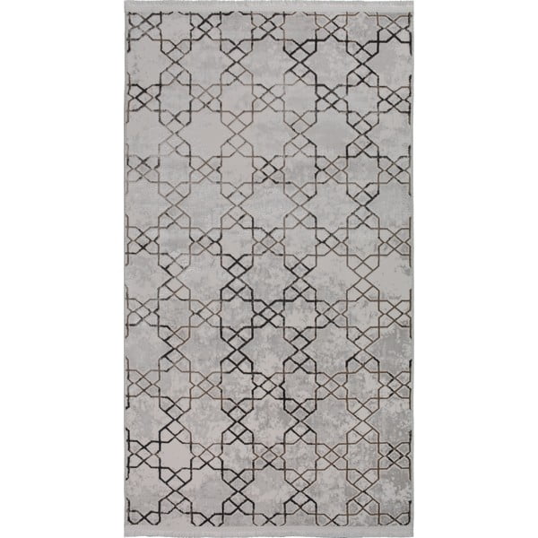 Sivý prateľný koberec 80x150 cm Kahve – Vitaus