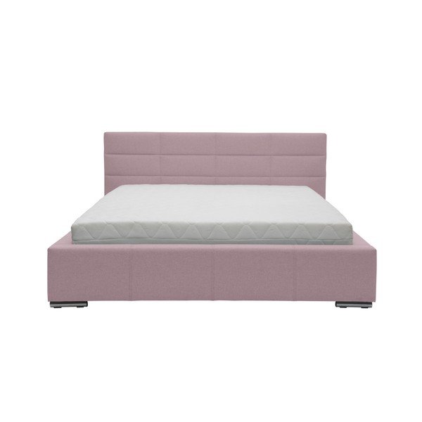 Svetloružová dvojlôžková posteľ Mazzini Beds Reve, 140 × 200 cm-image-3