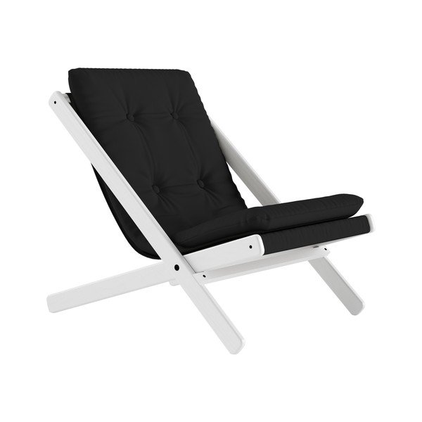 Skladacie kreslo Karup Design Boogie White/Dark Grey