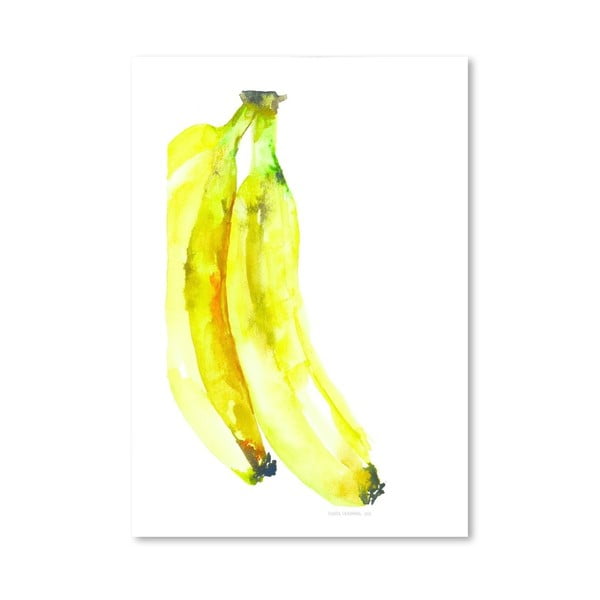 Plagát Banana, 30x42 cm