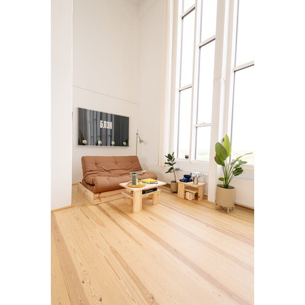 Odkladací stolík z borovicového dreva 34x45 cm Japan – Karup Design-image-1