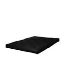 Čierny stredne tvrdý futónový matrac 120x200 cm Coco Black – Karup Design