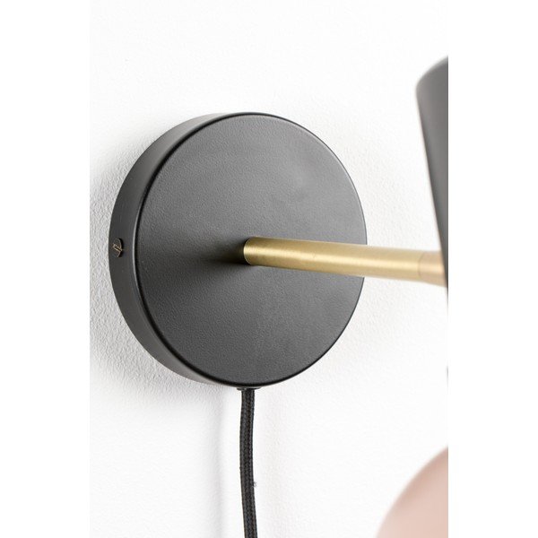 Sivo-ružové nástenné svietidlo Zuiver Charlie-image-1