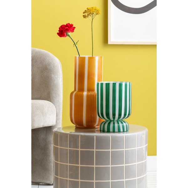 Keramický okrúhly odkladací stolík ø 42 cm Retro Tiles – Leitmotiv-image-2