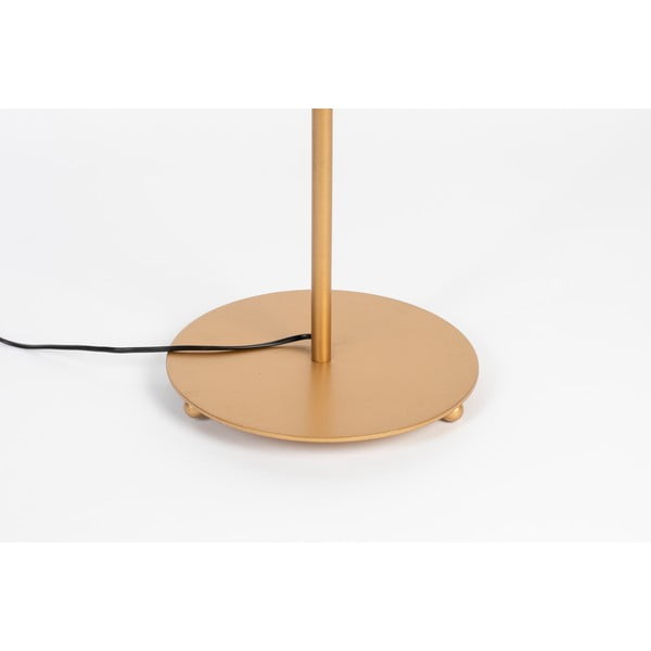 Stojacia lampa v zlatej farbe White Label Lena-image-1