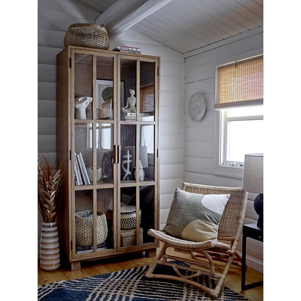 Biela kameninová váza Bloomingville Elora, výška 18 cm-image-4