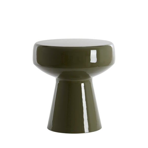 Kovový okrúhly odkladací stolík ø 38 cm Dakwa – Light & Living