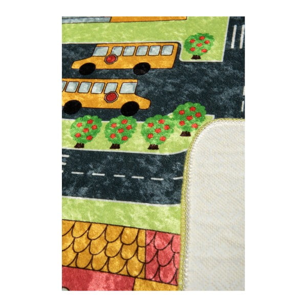 Detský koberec Green Small Town, 200 × 290 cm-image-2