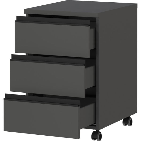 Antracitová skrinka 40x63 cm Bedano – Germania-image-3