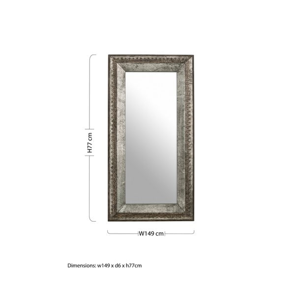 Nástenné zrkadlo 77x149 cm Elementary – Premier Housewares-image-3