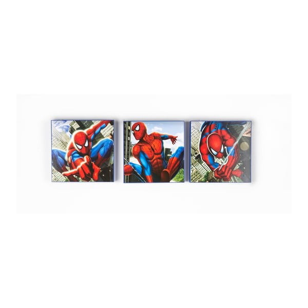 Sada 3 obrazov Spiderman
