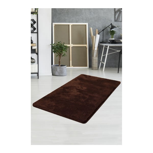 Hnedý koberec Milano, 140 × 80 cm