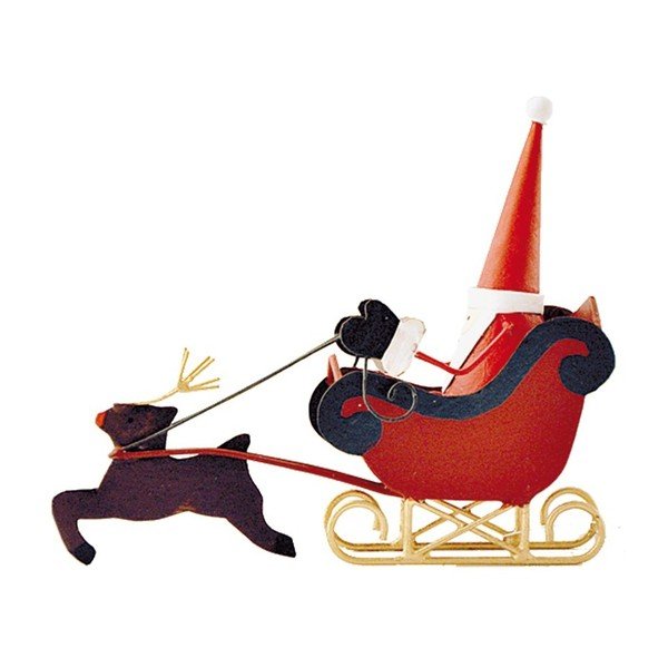 Vianočná dekorácia G-Bork Santa on Sledge