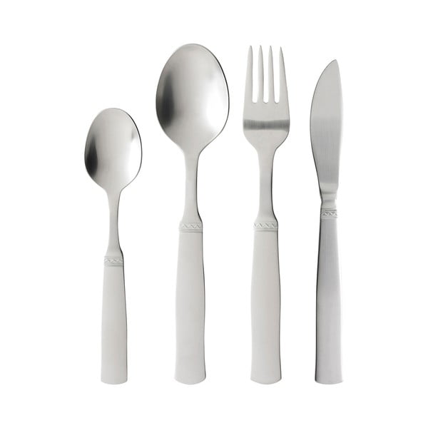 Antikoro príbor v striebornej farbe 16 ks Ranka – Gense