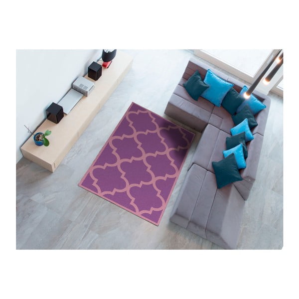 Fialový koberec Universal Nilo, 133 × 190 cm